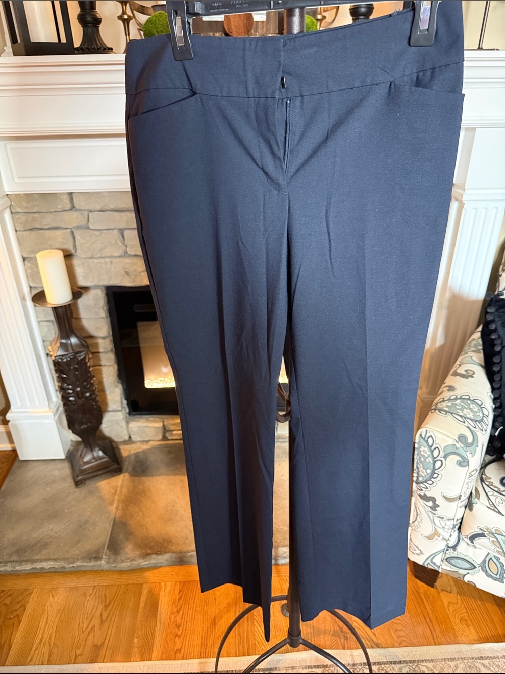 Ann Taylor Men's Navy Dress Pants - Straight Leg